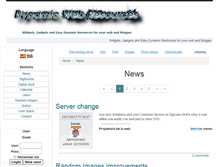 Tablet Screenshot of dwebresources.com